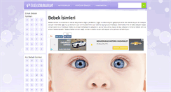 Desktop Screenshot of bebekisimleri.net